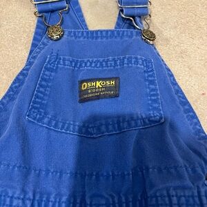 OshKosh B'gosh Vibrant Blue Overalls